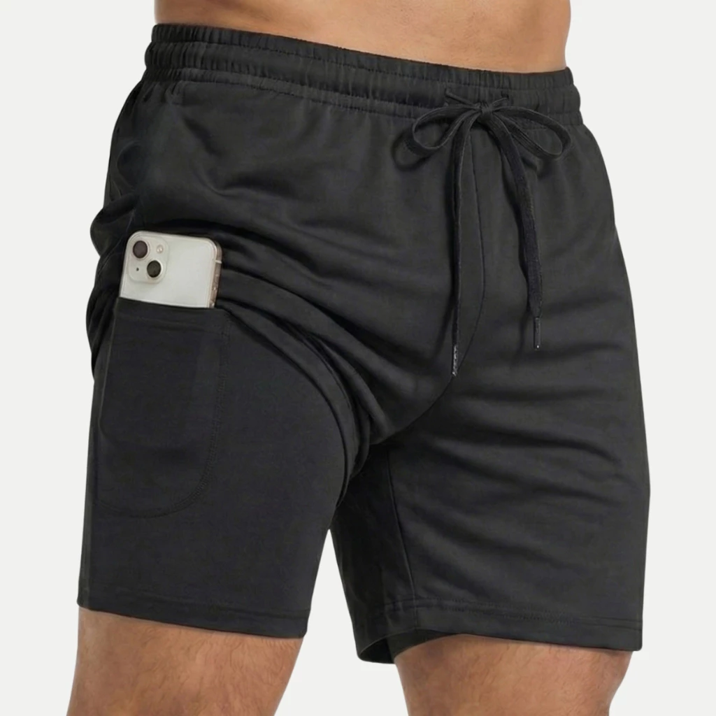 Short 2 em 1 Masculino Dry Fit