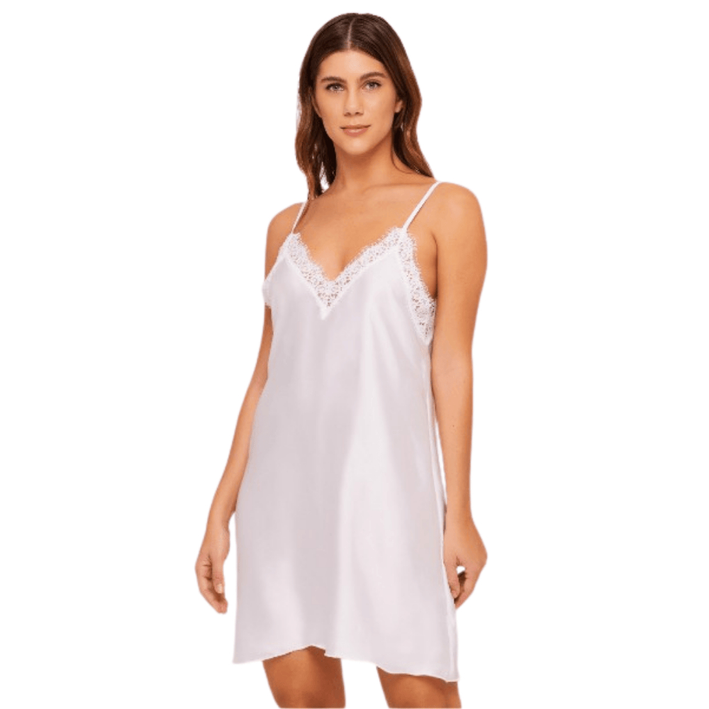Camisola Seda Cetim Loungewear Liebe - 136116 LIEBE | Shopee Brasil