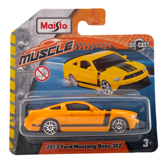miniatura MAISTO 2013 Ford Mustang Boss 302 | Shopee Brasil