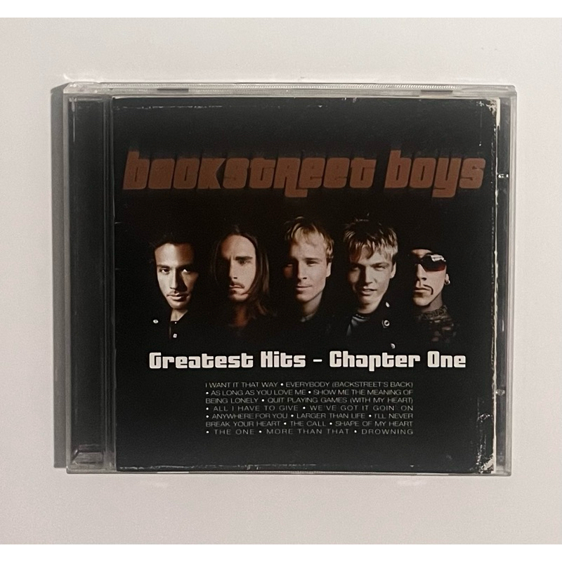 CD Backstreet Boys - Greatest Hits - Chapter One - Original | Shopee Brasil
