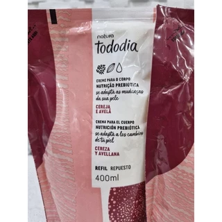 Refil Cereja e avelã de 400 ml NATURA