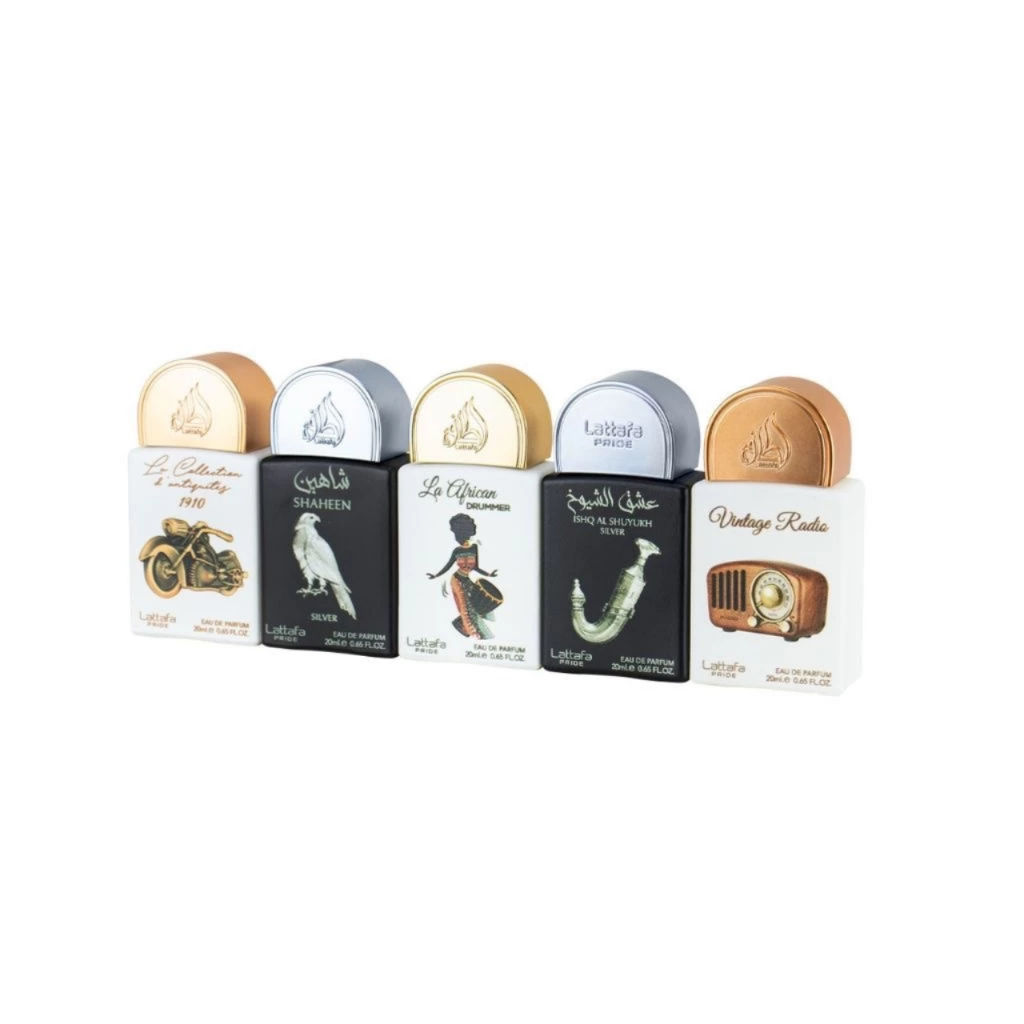 Kit Perfume Lattafa Pride Gift Set Box Eau de Parfum Unissex