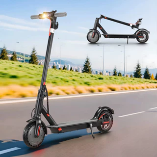 Patinete Elétrico Profissional 350W, Suporta 120Kg, 25km/h e 30km Autonomia, Portátil com App Bluetooth -V6 em Oferta na Shopee