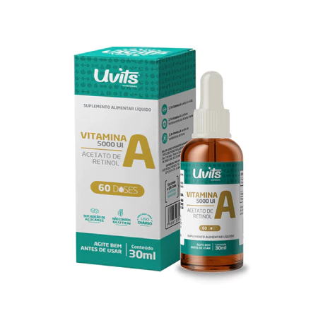 Vitamina A Liquida Sublingual 30ml Uvits