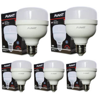 Kit iluminação 5 x Lâmpada LED Bulbo 40W High Power Avant 6500K Bivolt E27 Branco Frio em Oferta na Shopee