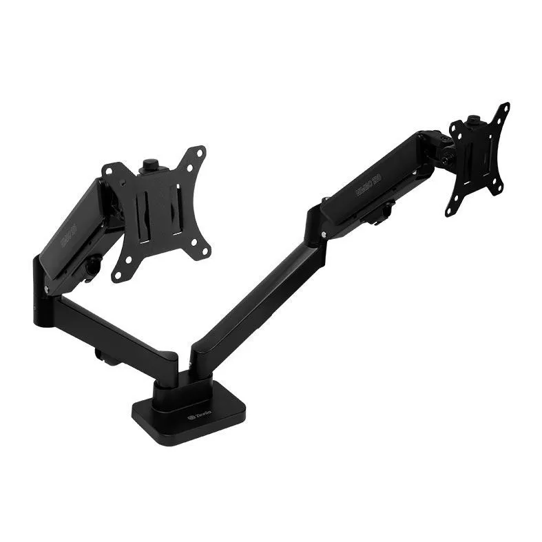 Suporte Articulado Para Dois Monitores Zinnia Nimbo 210, 13 Pol. a 32 Pol. Branco, ZNO-ZNNBO210-WH01