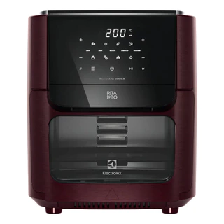 Air Fryer Forno 5 Em 1 Com 12,0l 1 Digital Fritadeira Elétrica Forno Electrolux Eaf86 Vinho