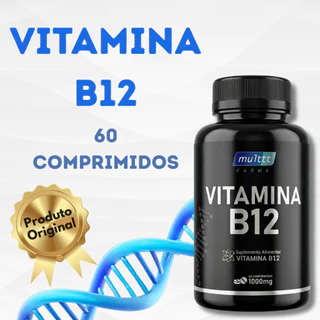 Vitamina B12 1000mg | Suplemento Alimentar | 60 Comprimidos