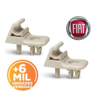 Par Suporte Quebra Sol Fiat Palio Siena Strada Uno Novo Mobi Fiorino em Oferta na Shopee