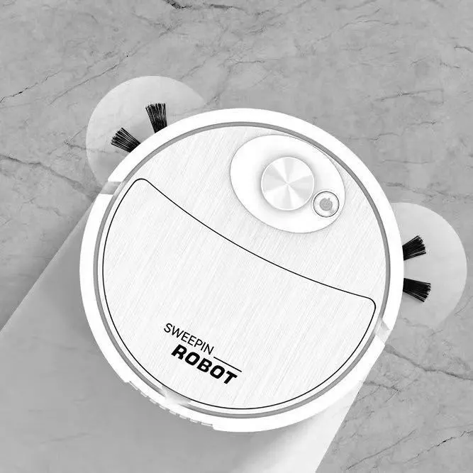 Robô Aspirador 3 em 1,  Limpeza Automática Silenciosa