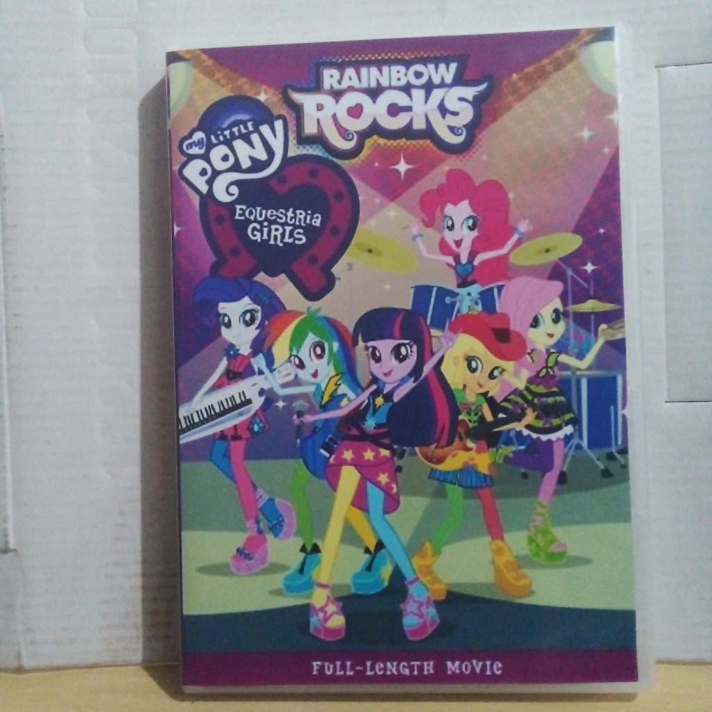 DVD My Little Pony: Equestria Girls Rainbow Rocks 2014 Dublado HD1080p ...