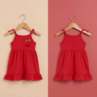 Vestido Infantil, 100%algodão