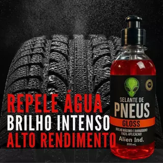 Kit Cuidado Completo Automotivo Alien Ind Selante Gloss + Cera Alien + Revitalizador + Z18