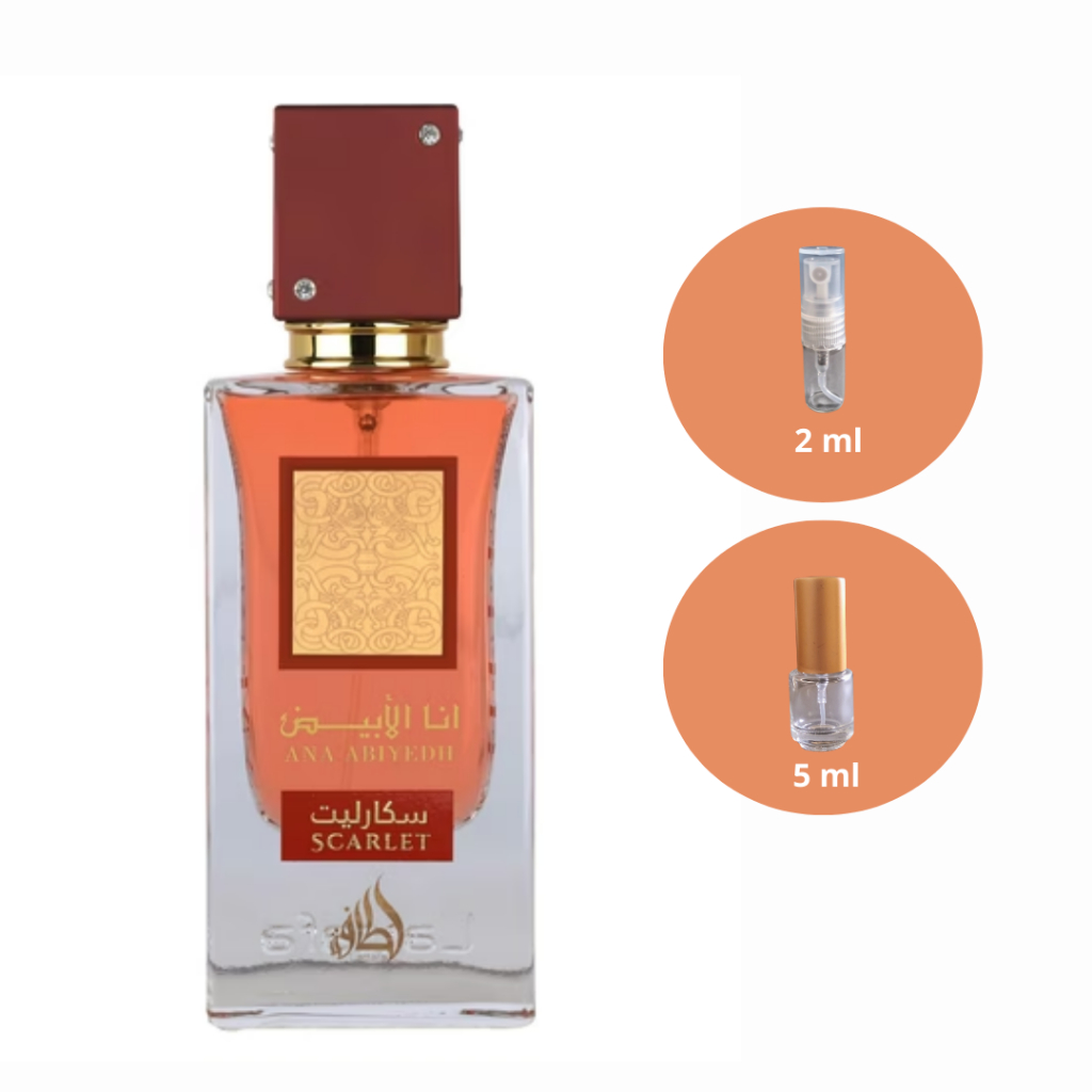 Perfume Árabe Feminino Ana Abiyedh Scarlet EDP - Lattafa | Shopee