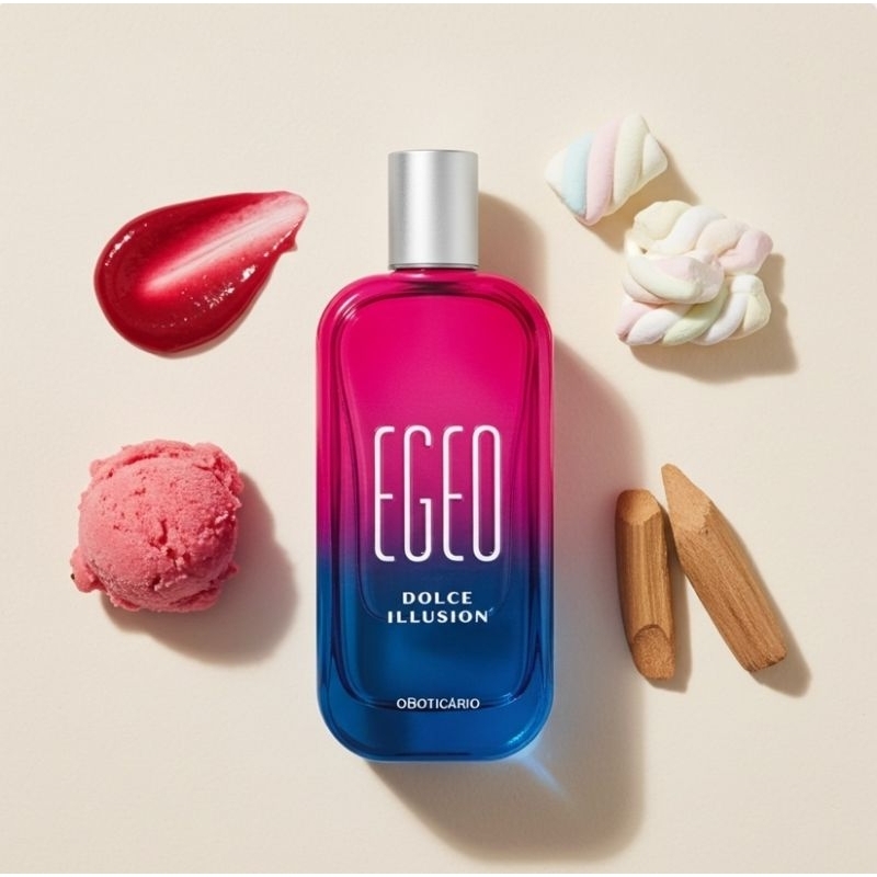 LANÇAMENTO EGEO DOLCE ILLUSION COLÔNIA O BOTICARIO FEMININO ORIGINAL E ...