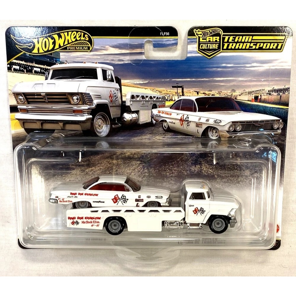 Hot Wheels Premium Team Transport Car Culture Carrinho + Caminhão