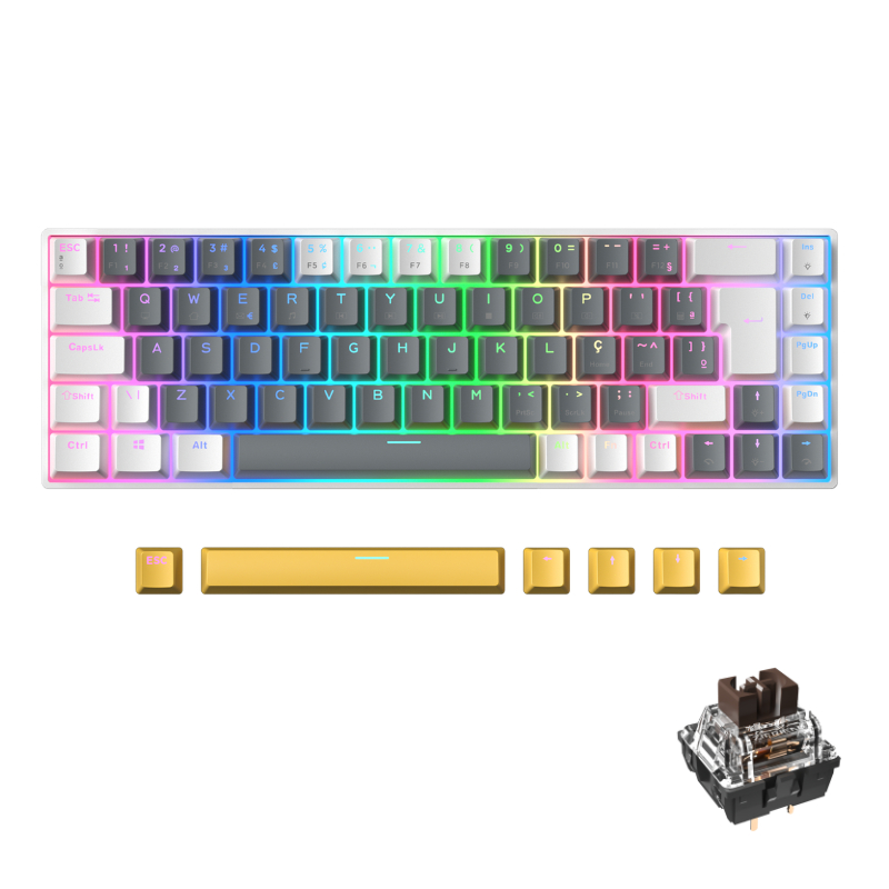 user_50e0ae68さま 専用 Jomkiz Mchose Ace 68 Pro Wird Magnetic Switch Teclado De De