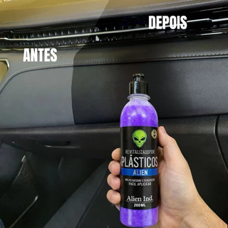 Restaurador de Painel e Plasticos Parachoque Alien Ind. Revitaliza Repele Água em Oferta na Shopee