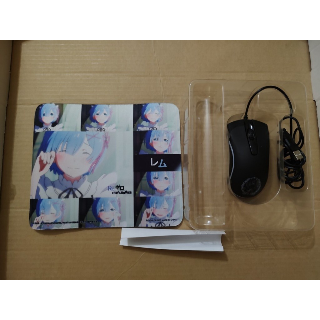 Re : Zero Mouse And Mousepad Set Rem Version Anime | Shopee Brasil