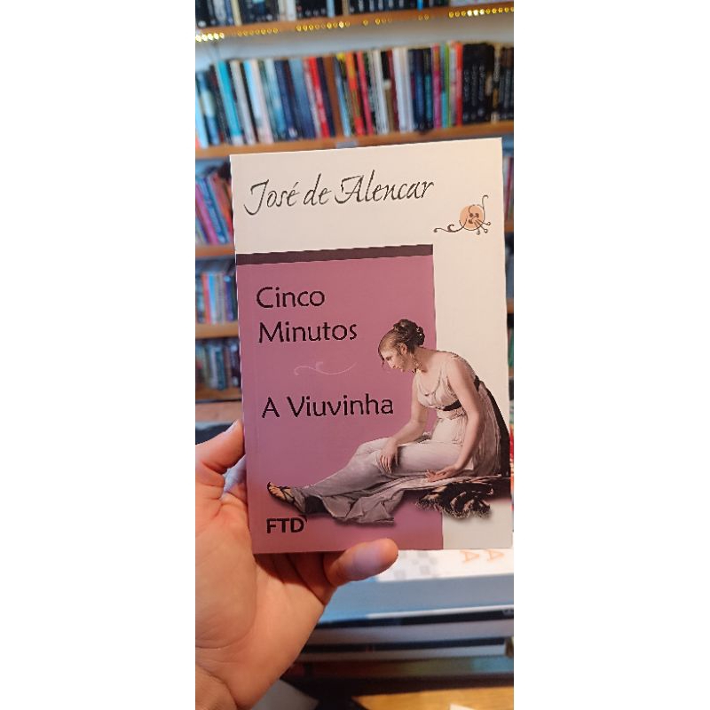 cinco minutos - a viuvinha - José de Alencar ( FTD ) | Shopee Brasil
