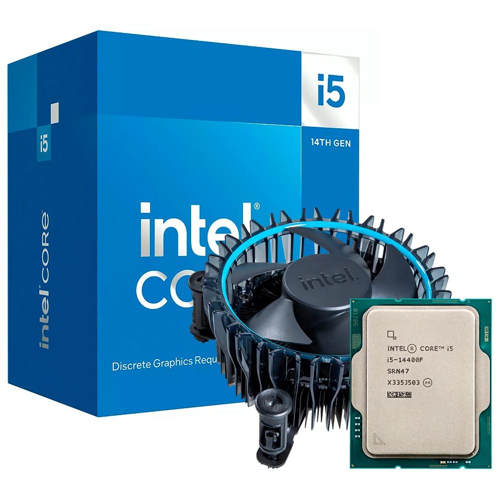 Pc Gamer Intel Core I5 14400F, Placa Mãe B760M DDR4, 16Gb ddr4