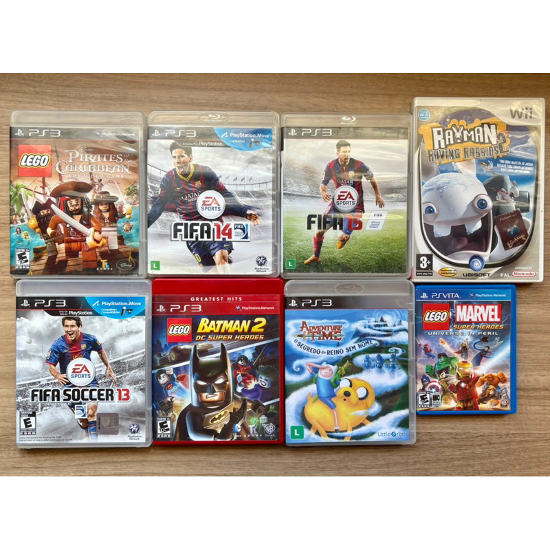 Jogos Ps3/PsVita/Wii Originais Mídia Física - a Sua Escolha