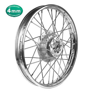 Jante Aro 19 Roda Calha Dianteira Bros 150 125 160 Freio á Tambor Cromada Raio 4mm Cromado em Oferta na Shopee