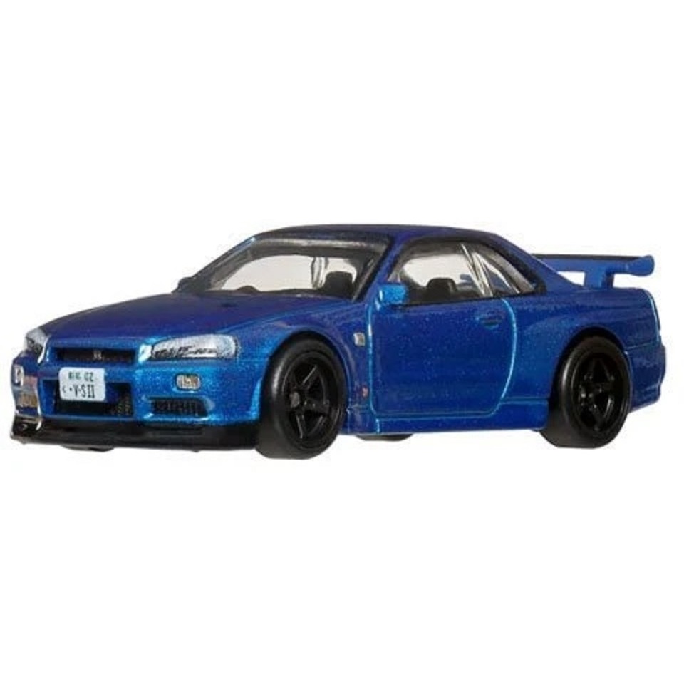 NISSAN SKYLINE GT-R R34 Hot Wheels Premium Car Culture Timeless