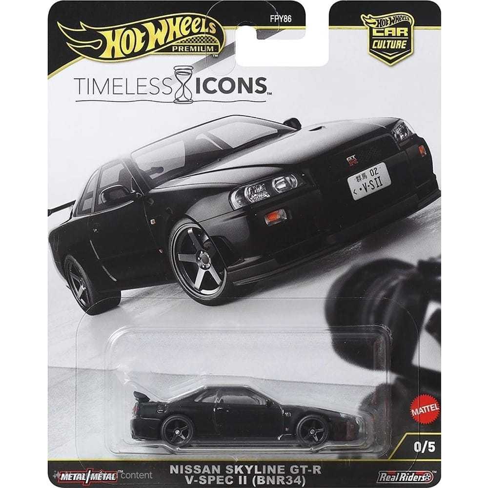 NISSAN SKYLINE GT-R R34 CHASE Hot Wheels Premium Car Culture