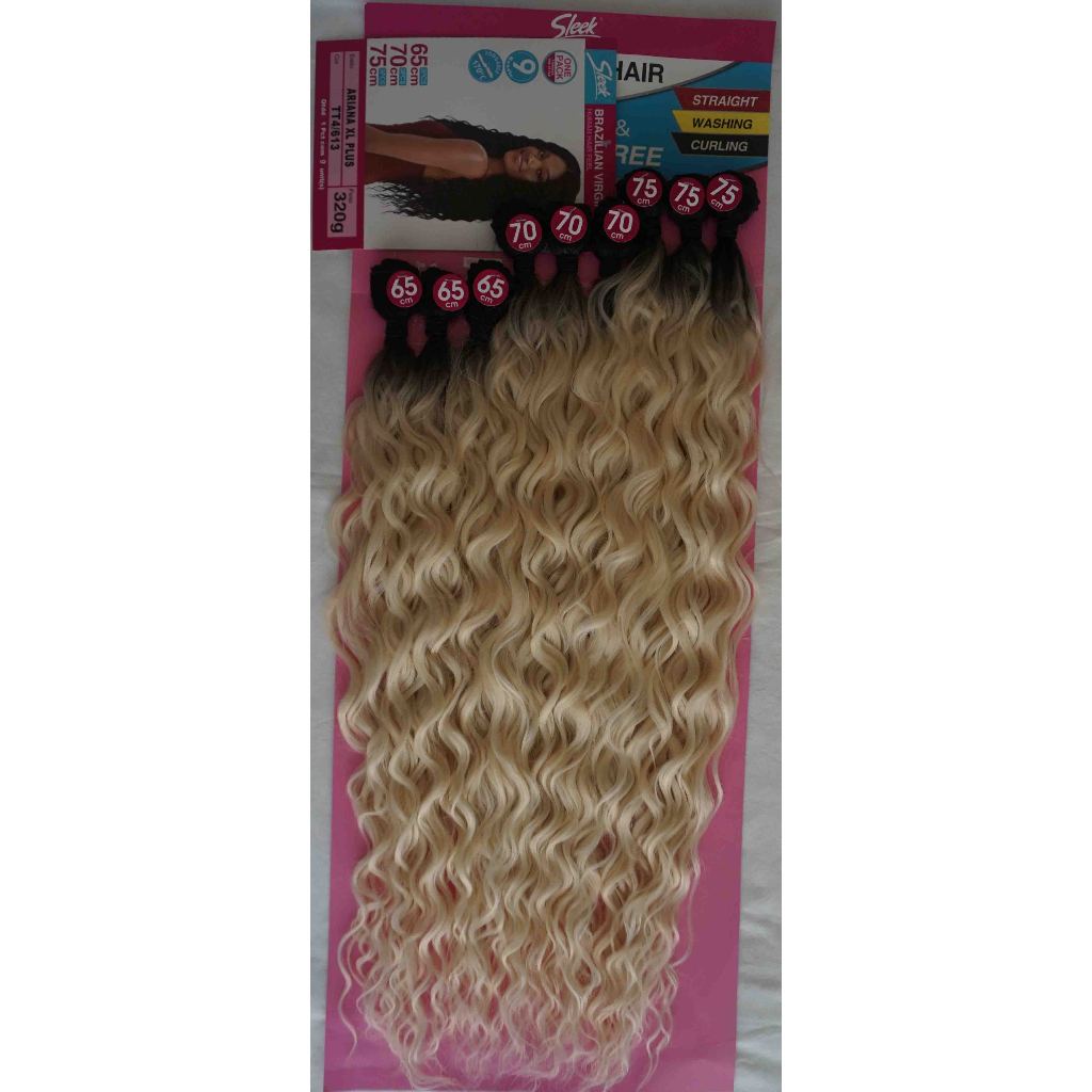 Arianna ARIANA XL PLUS- CABELO BIO FIBRA -SLEEK -320gr | Shopee Brasil