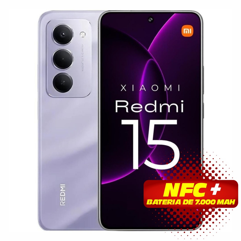 Smartphone Xiaomi Redmi 15 256gb/128gb Versão Global Original Envio IMEDIATO