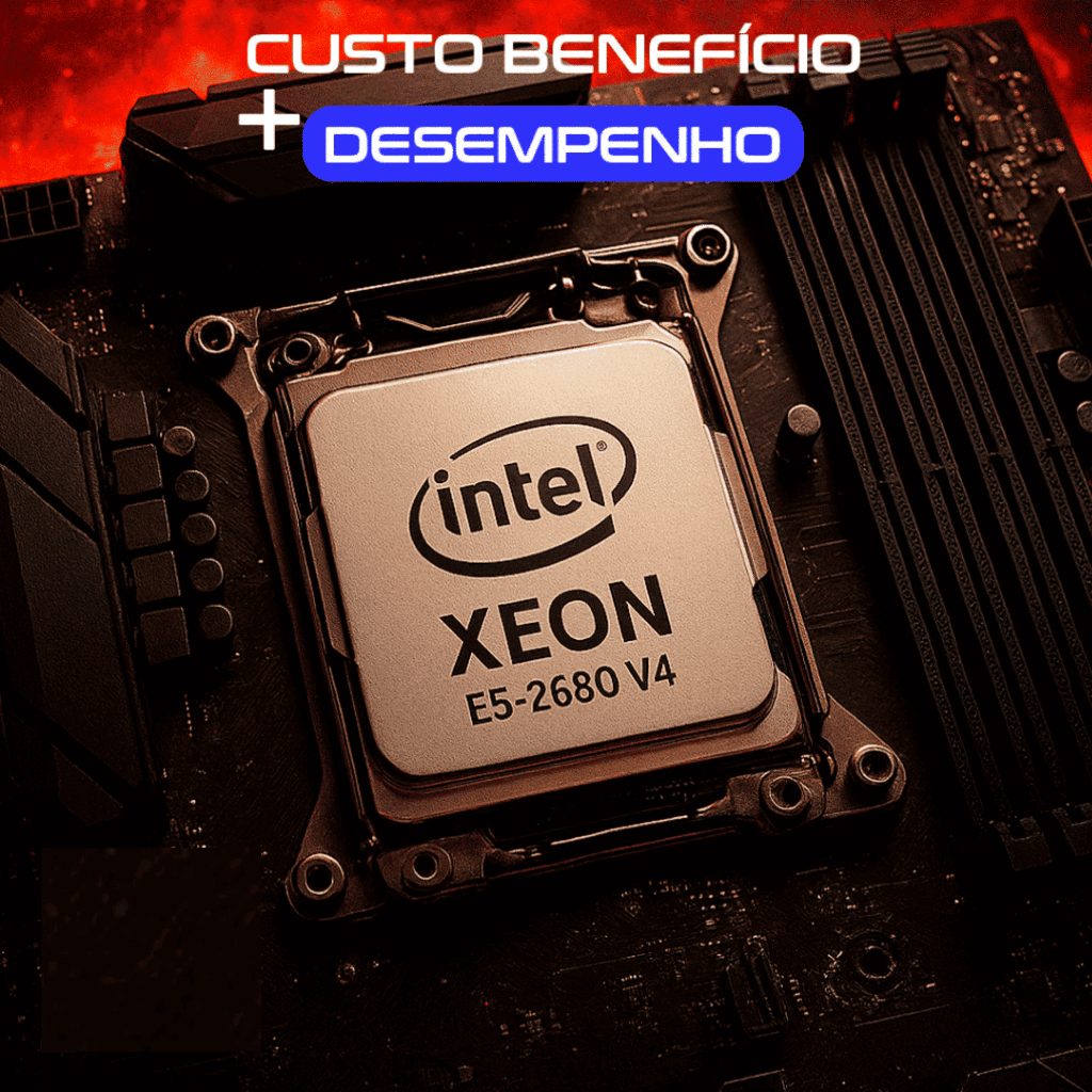 Processador Intel Xeon E5 2680 v4 - 14 núcleos 28 threads 3.3 GHz