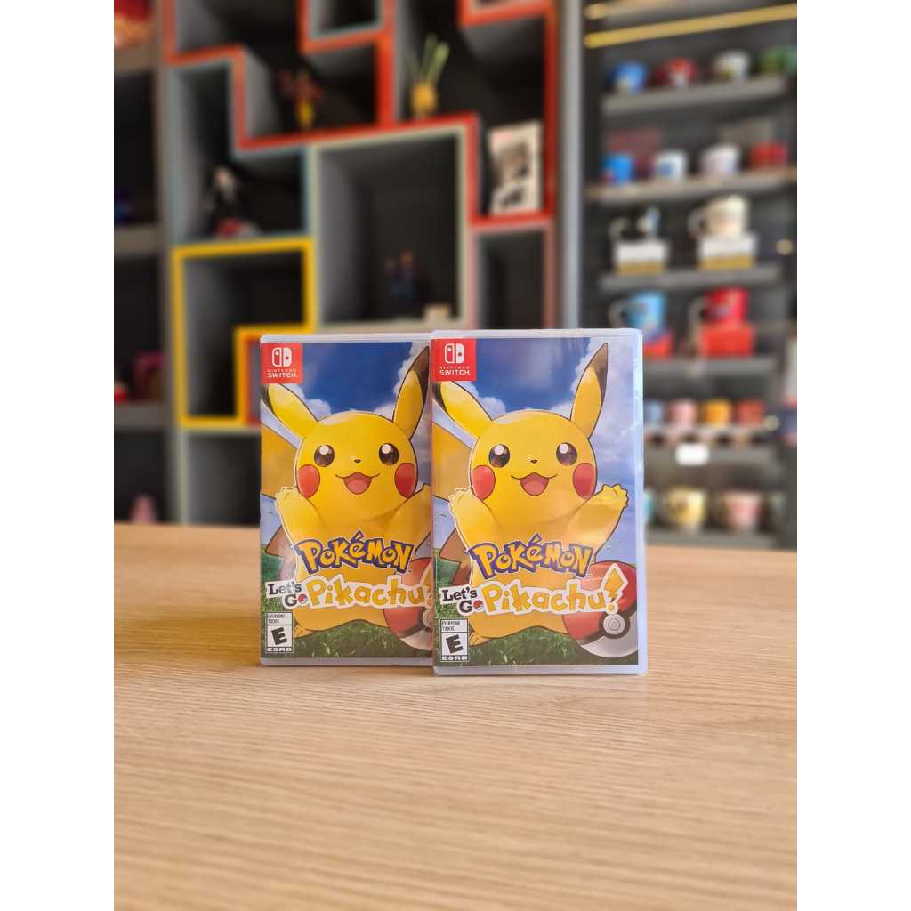 Pokémon Lets Go Pikachu Nintendo Switch Lacrado | Shopee Brasil