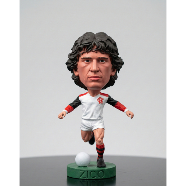 Mini Craque Zico – Mundial de 1981 | Boneco Colecionável