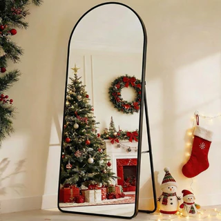 Espelho Arco Corpo Inteiro Base Reta 170x70 Aluminio Casa Decorativo em Oferta na Shopee