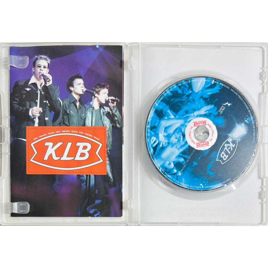 KLB Ao Vivo: O Maior Show Pop do Brasil - DVD Original - Raridade