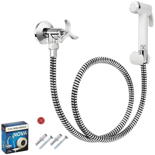 Ducha Higienica Com Registro E Gatilho Nova Pertutti Docol 90009008006 em Oferta na Shopee