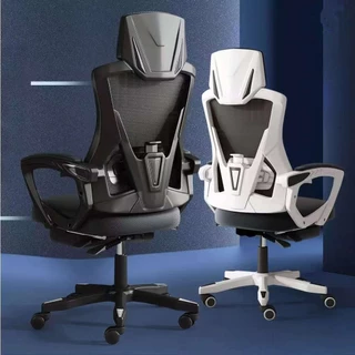 Cadeira Ergonômica Para Escritório Jogos Com Suporte Lombar Ajustável Reclinável Computador De Estudo