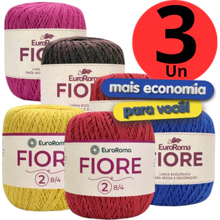 Kit 3 unidades Linha FIORE 500m (espessura da Anne) em Oferta na Shopee
