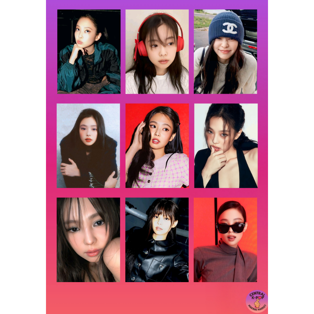 【公式】BLACKPINK JENNIE WORLD TOUR トレカ BLACKPINK ジェニー グッズ フォトメッセージカード 56枚 トレカ ミニ