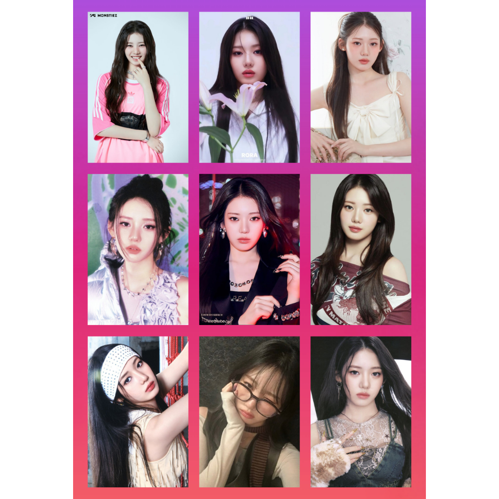 Pack Photocards Rora BABYMONSTER | Exclusivo K-Pop Fanmade