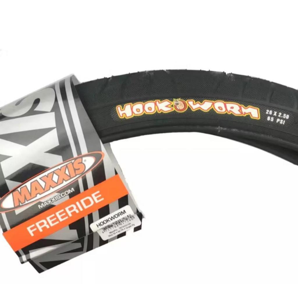 Pneu Maxxis Hookworm Aro 26 x 2.50 C/ Arame Freeride Dirt Jump