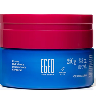 Creme Hidratante Desodorante Corporal Egeo Dolce Illusion 250g em Oferta na Shopee