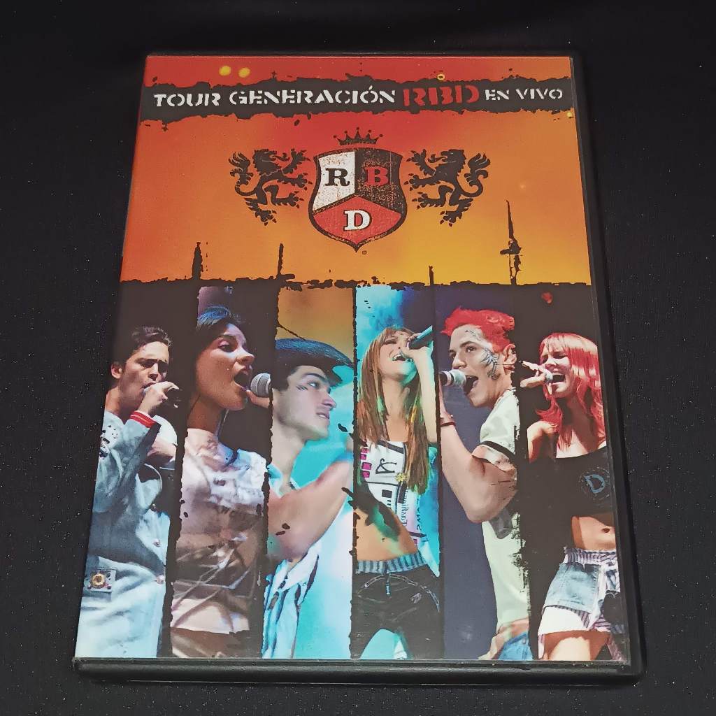 DVD Rebelde: Tour Generación – RBD En Vivo | Shopee Brasil