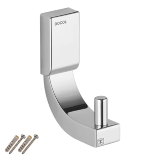 Cabide Porta Roupa Toalha Metal Cromado 00534306 Docol Top em Oferta na Shopee