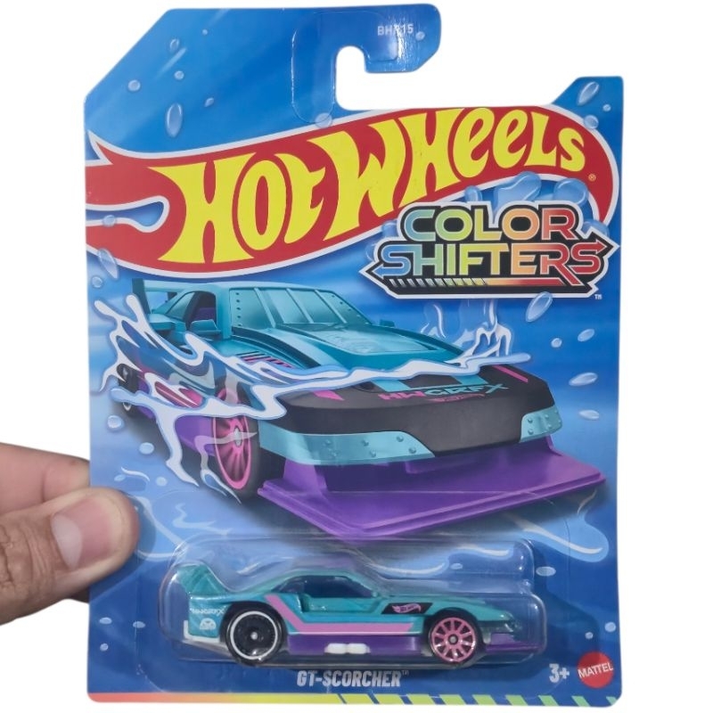 GT-Scorcher Lets Race Hot Wheels Color Shifters JKP20 | Shopee Brasil