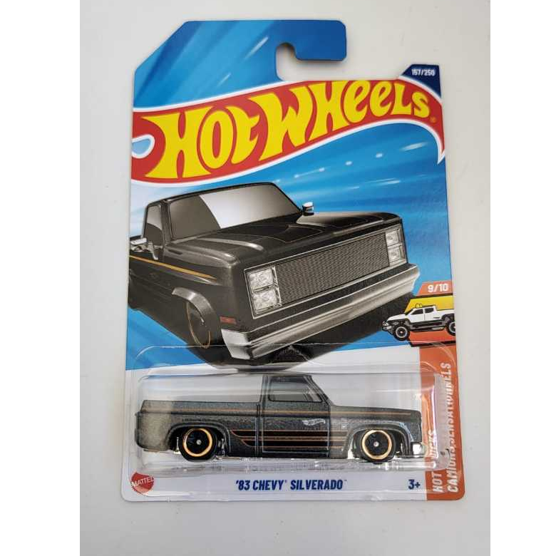Hot Wheels – '83 Chevy Silverado | Shopee Brasil