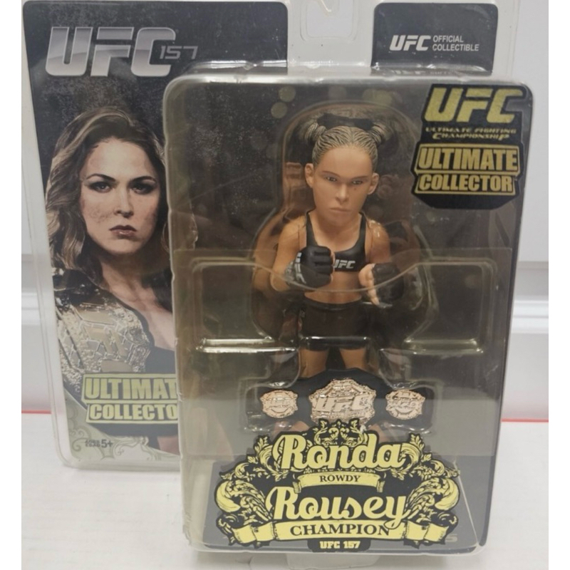 UFC ROUND5 フィギュア 限定版 ロンダ・ラウジー WWE UFC Boneco UFC Round 5 Ronda Rousey RARIDADE | Shopee Brasil