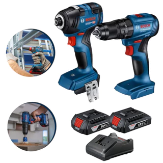 Combo Furadeira Gsb-185li + Chave De Imp Gdr 18v-200 Bosch em Oferta na Shopee
