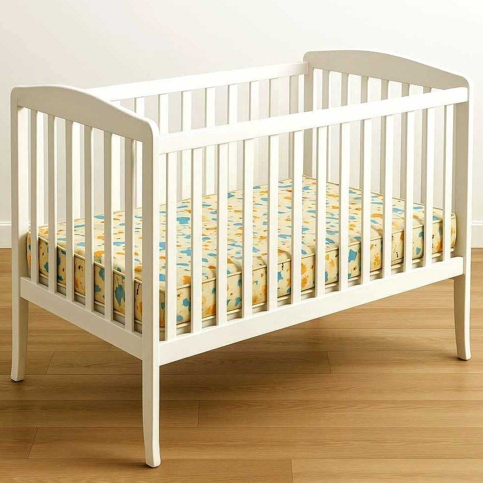 Colchão Bebê Para Berço Americano 130x70 Espuma D18 Antiácaro ...